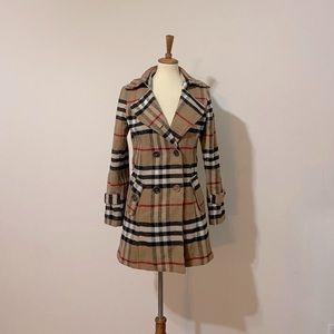 Burberry Plaid Jacket